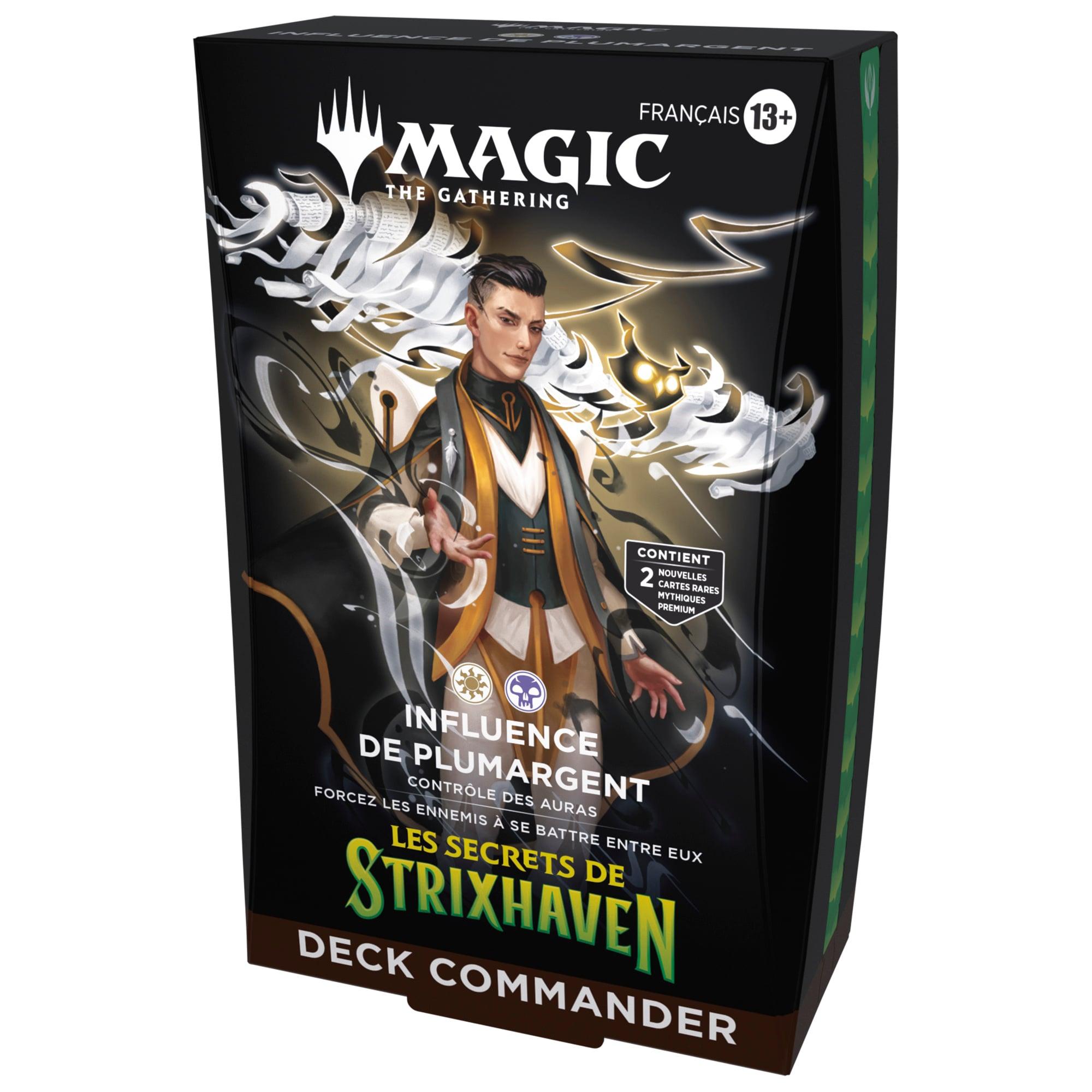 Magic: The Gathering - Deck Commander Les secrets de Strixhaven - Influence de Plumargent - FR