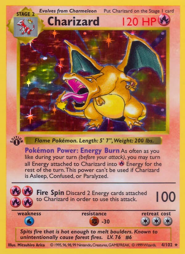 Charizard 004 Base Base Set EN