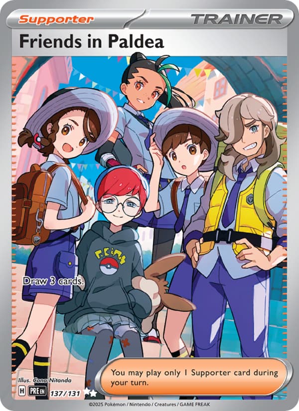 Friends in Paldea 137 Scarlet & Violet Prismatic Evolutions EN
