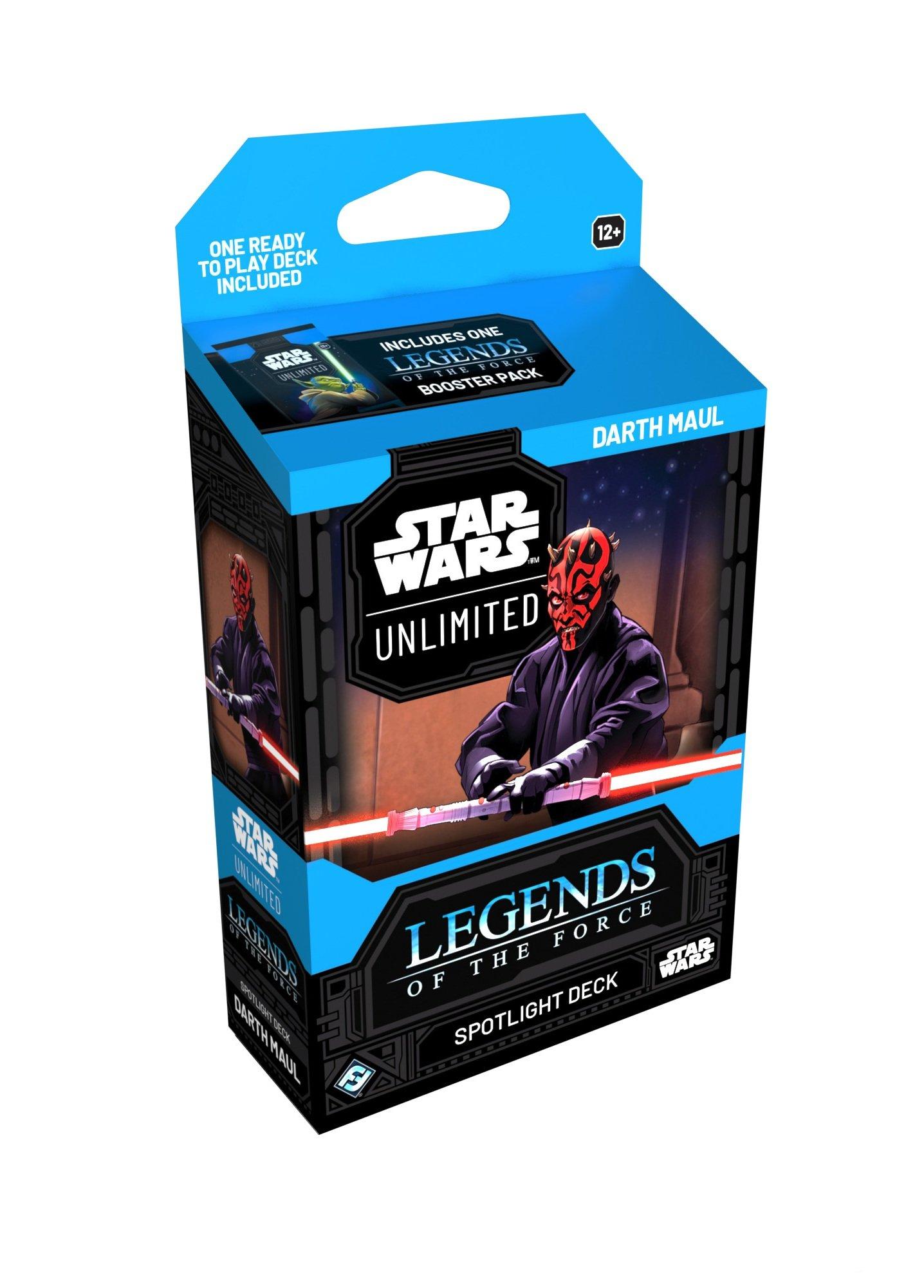 Star Wars Unlimited JCC - Deck de Démarrage Légendes de la Force : Darth Maul - FR