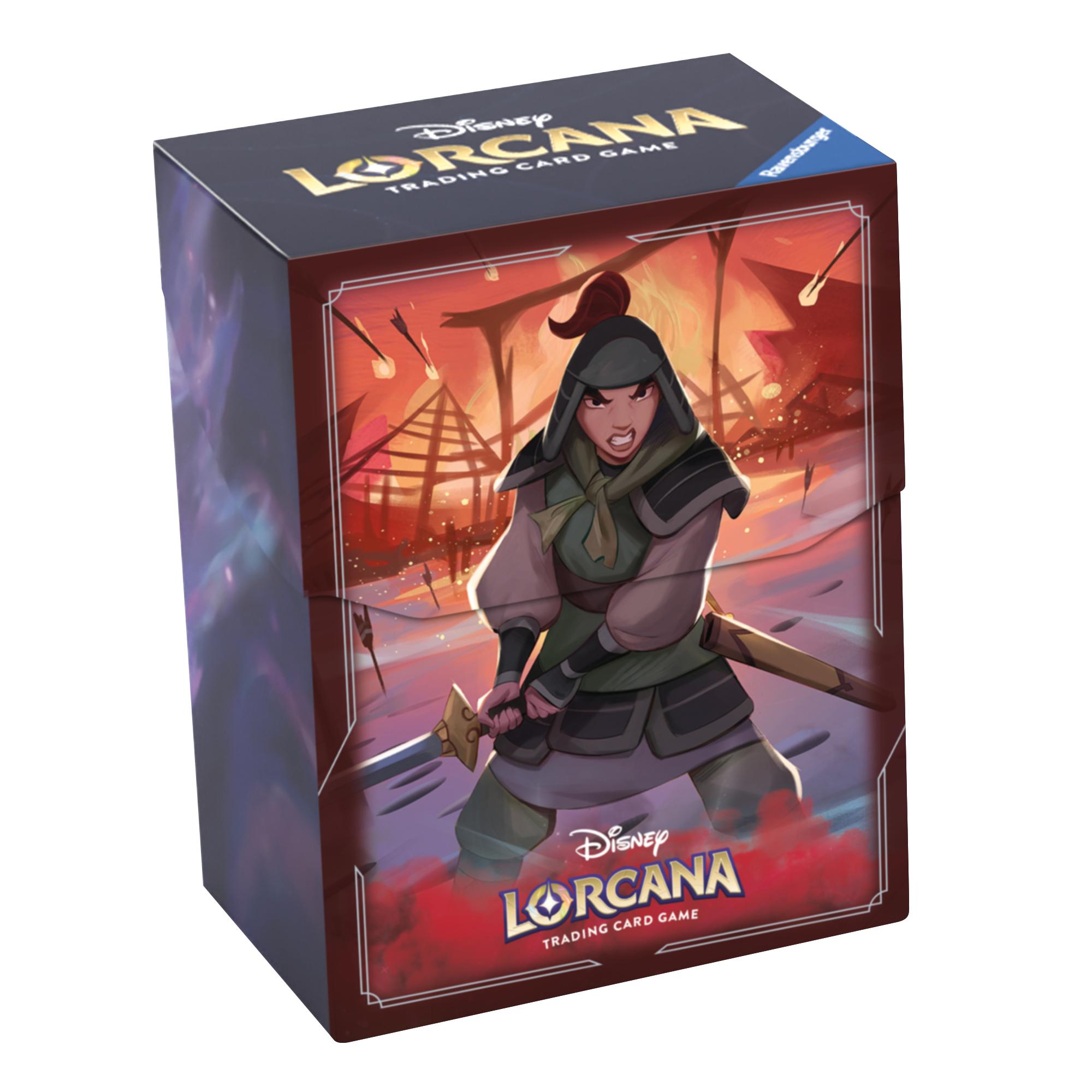 Disney Lorcana JCC : Boîte de deck de 80 cartes Mulan