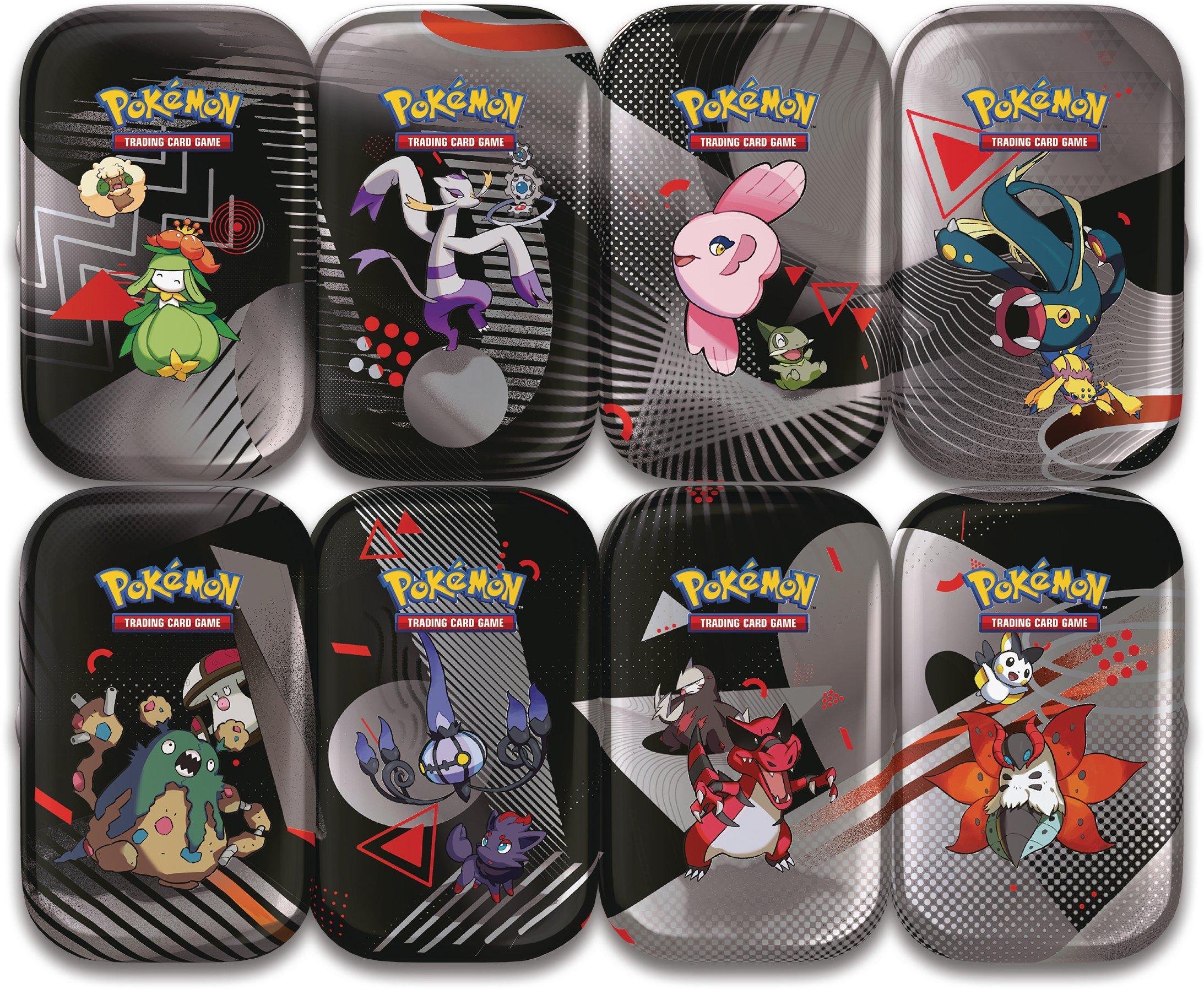 Pokémon JCC : Mini-boîte Unys Écarlate et Violet - EV 10.5 Foudre Noire et Flamme Blanche (1x mini-boîte aléatoire) - FR