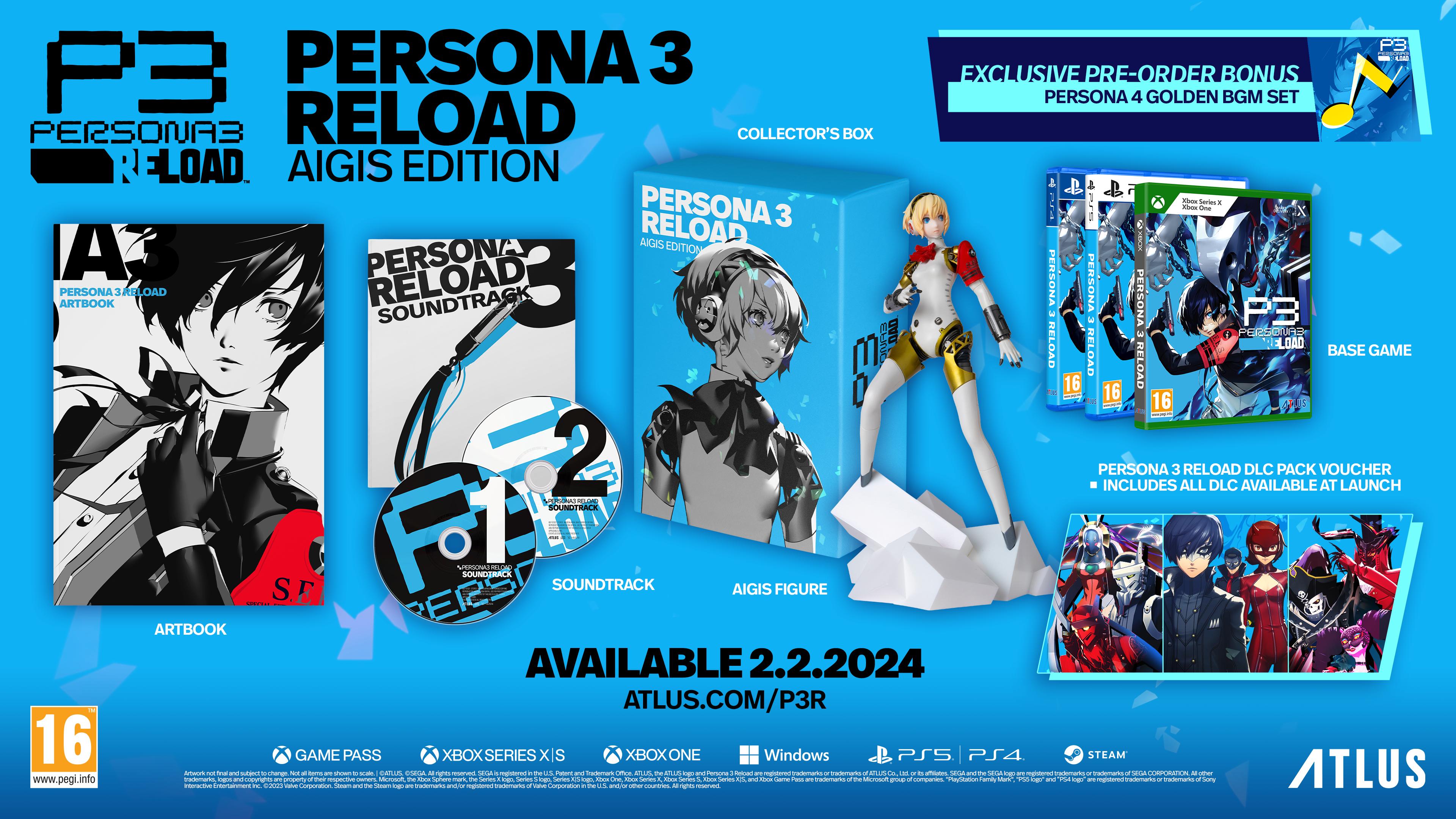 Persona 3 Reload - AEGIS Collector\'s Edition