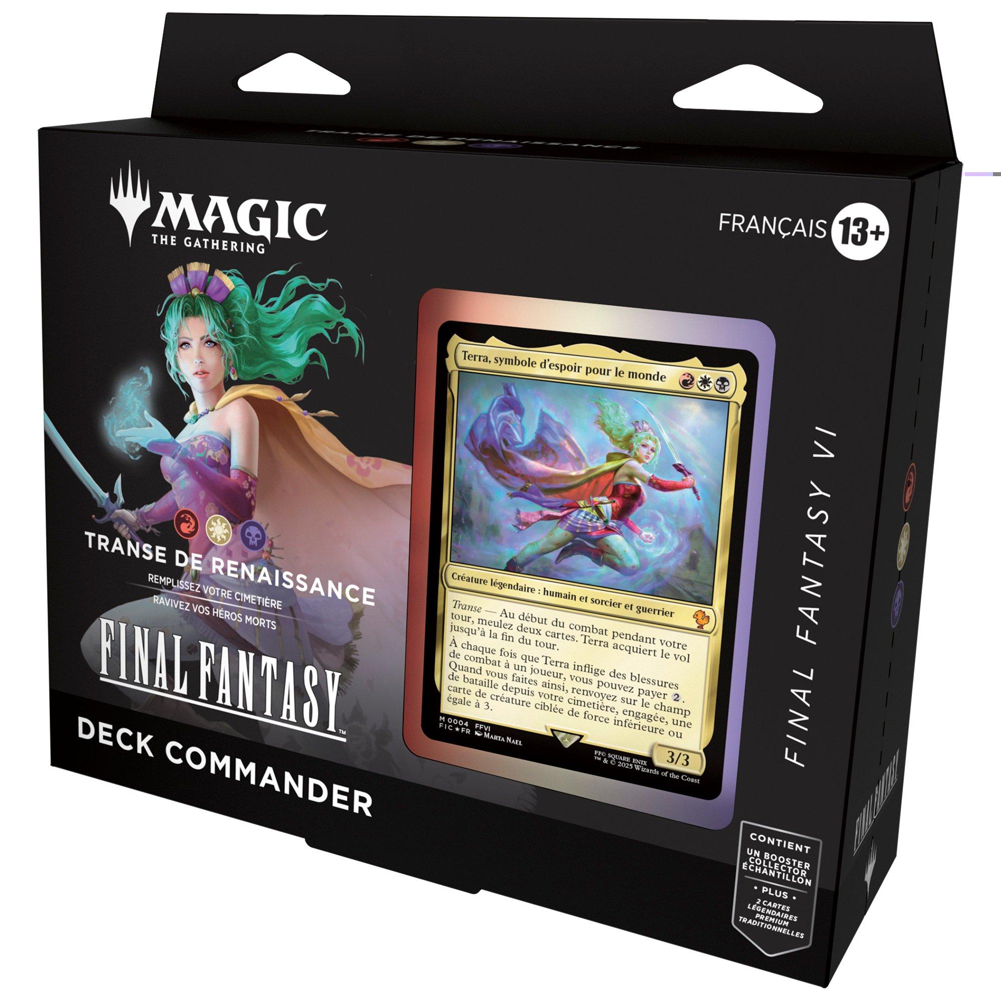 Magic: The Gathering - Deck Commander FINAL FANTASY - Transe de Renaissance - FR