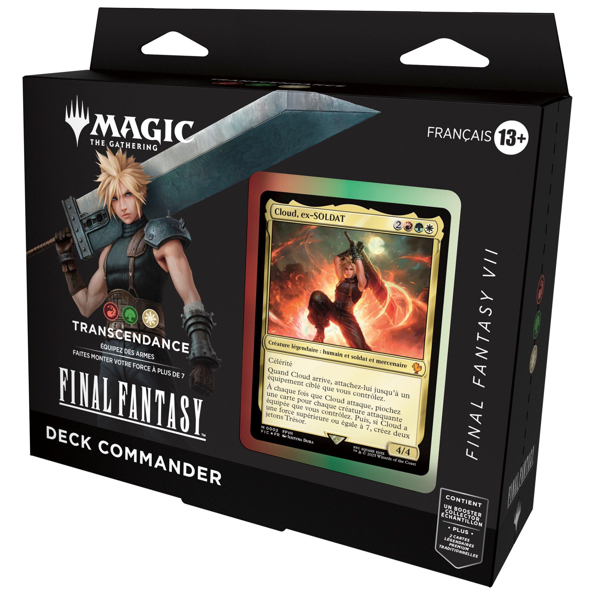 Magic: The Gathering - Deck Commander FINAL FANTASY - Deck Transcendance - FR