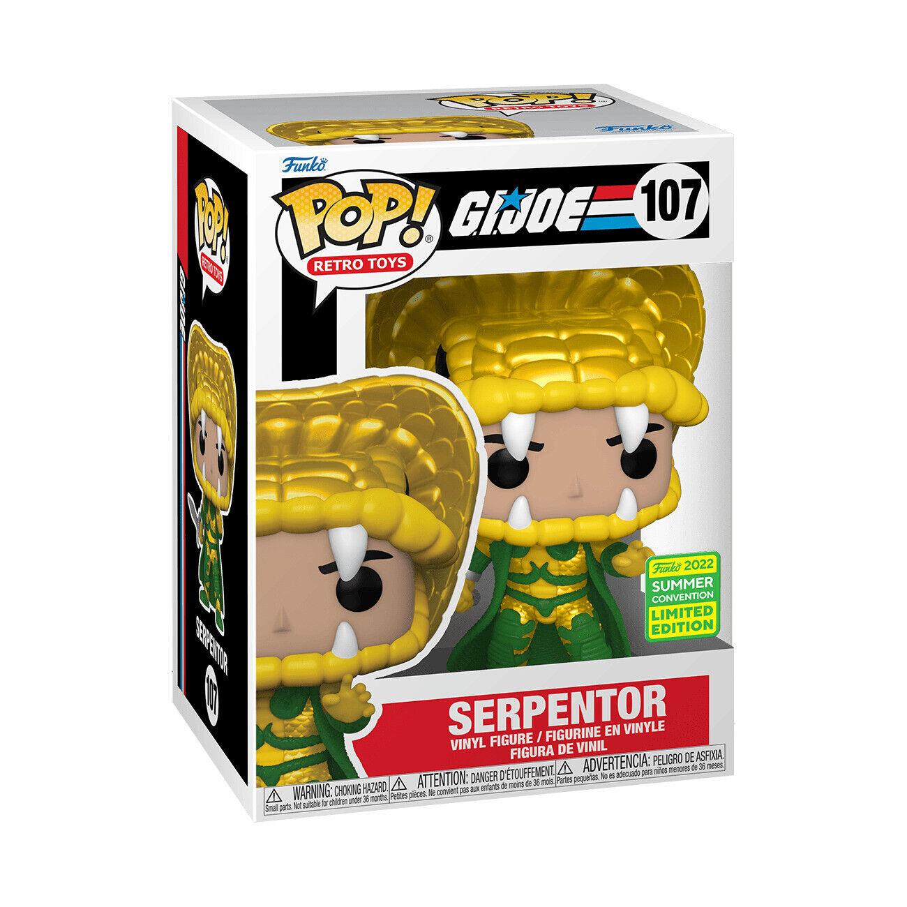 Funko Pop! Retro Toys: G.I. Joe - Serpentor - Convention Limited
