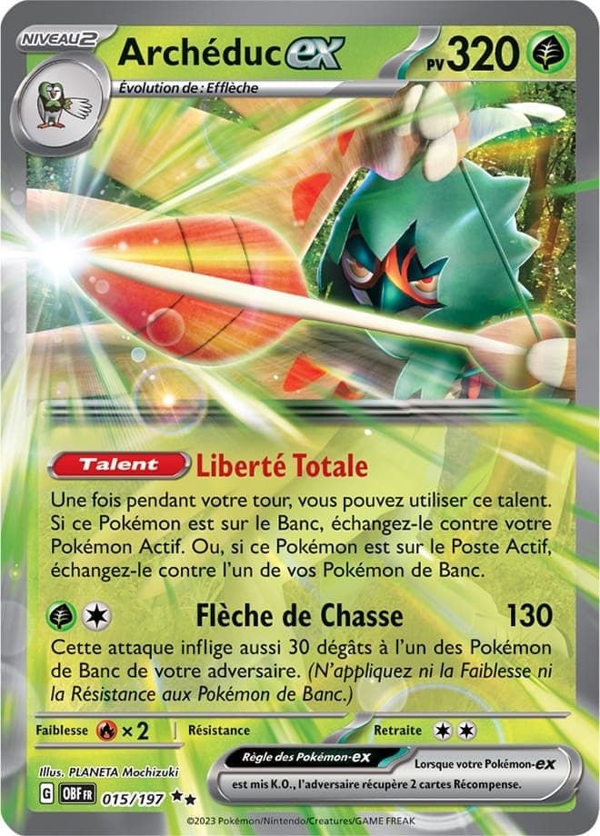Archéduc ex 015 Ecarlate & Violet Flammes obsidiènnes EV03