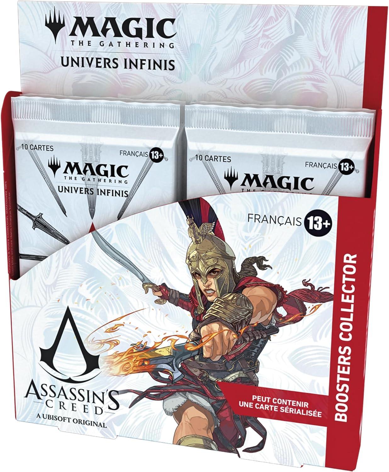 Magic: The Gathering - Univers infinis : Assassin\'s Creed - Display de Boosters Collector (12 Boosters) - FR