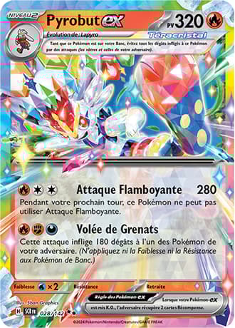 Pyrobut ex 028 Ecarlate & Violet Couronne Stellaire EV07